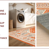 Classic Striped Rustic Charm(Orange)