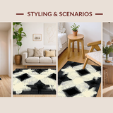 Artful Symmetrical Diamond Display(Gray)