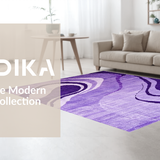 Lively Modern Swirl(Purple)
