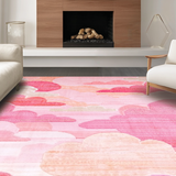 Modern Minimalist Abstract Cloud Shape(Pink)
