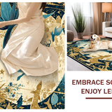 Colorful Mermaid Dreamscape Design(Blue)