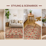 Sophisticated Earthy Geometric Accent(Beige)