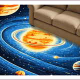 Solar System Planets Playmat(Blue)