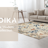 Chic Pastel Flower Motif(Beige)