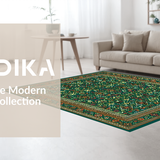 Artistic Abstract Curvilinear(Green)