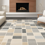 Artisan Geometric Color Burst(Beige)