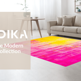 Trendy Plush Abstract Flow(Pink)
