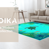 Playful Marine Life Decor(Blue)