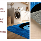 Cultural Harmony Circular Motif(Blue)