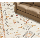 Eclectic Geometric Ivory Texture(Beige)