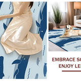 Adorable Coastal Wildlife Patterning(Blue)
