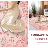 Rustic Distressed Floral Aesthetic(Pink)