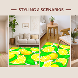 Vibrant Retro Geometric Delight(Yellow)