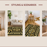 Sophisticated Abstract Gold and Black Theme(Gold)