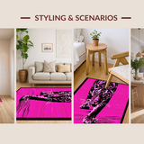 Bold Pink Abstract Aesthetic(Pink)