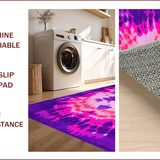 Lively Glittery Tie Dye Fantasy(Purple)