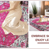 Eclectic Hot Pink Textured Elegance(Pink)