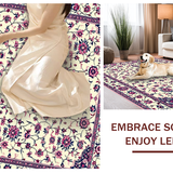 Delicate Contemporary Floral Touch(Beige)