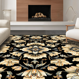 Contemporary Vintage Blossom Style(Black)