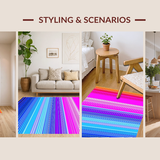Stylish Layered Rainbow Hues(Pink)