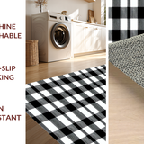 Stylish Vintage Check Design Element(Black)