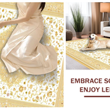 Elegant Beige Medallion Artwork(Beige)