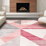 Chic Blush Geometric Fusion(Pink)