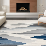 Minimalist Gray and White Stripes(Gray)