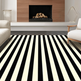 Trendy Geometric Black and Khaki(Black)
