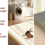 Luxurious Warm Tones Wildlife Design(Beige)