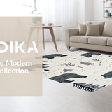 Whimsical Cute Creature Motif(Beige)
