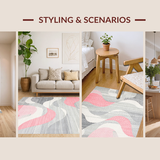 Stylish Grey Geometric(Gray)