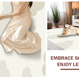 Luxury Pure Cotton Playtime Surface(Beige)