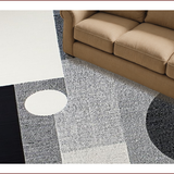 Elegant Grey Geometric Motif(Gray)