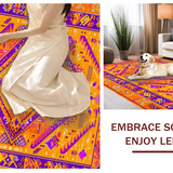 Chic Ethnic Patterned Accent(Orange)