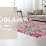 Minimalist Medallion Artistry Concept(Green)