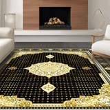 Elegant Black Floral Symphony(Black)
