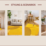 Modern Yellow Kitchen for Minimalist Homes(Yellow)