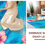 Whimsical Tropical Garden Style(Blue)