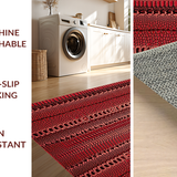 Sophisticated Distressed Fusion(Red)