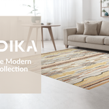 Artisanal Layered Linear Arrangement(Beige)