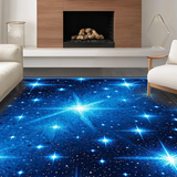 Charming Radiant Starburst Design(Blue)