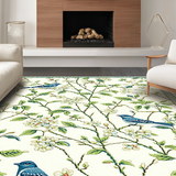 Minimalist Seasonal Twigs and Feathers(Beige)