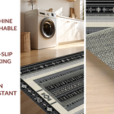 Artful Distressed Patterned Masterpiece(Gray)