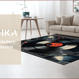 Contemporary Elegant Circular Motif(Black)