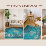 Luxe Transitional Textural Design(Blue)