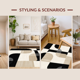 Sophisticated Neutral Swirl Artistry(Beige)