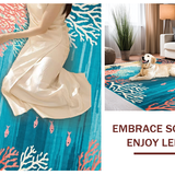 Minimalist Coral Diamond Arrangement(Blue)