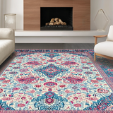 Dreamy Pastel Flower Patch(White)