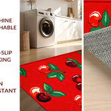 Bright Whimsical Petal Shapes(Red)
